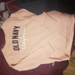 Girls pink Old Navy sweatshirt